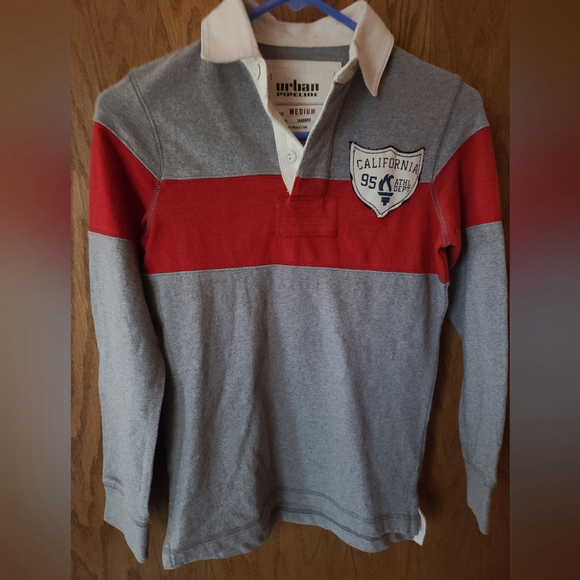 Urban Pipeline Boys' Rugby Shirt NWOT Size M 10/12 - Picture 2 of 5